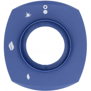 RING NUT BLUE SCREEN-PRINTED FOR KNOB