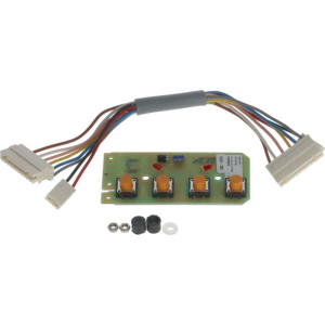 PC BOARD 4 BUTTONS 82x40 mm