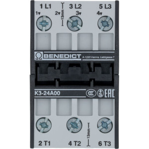 CONTACTOR BENEDIKT/JAGER K3-24A00 400