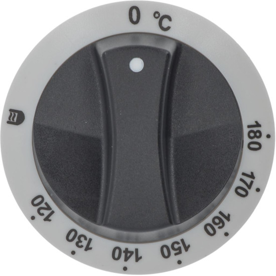 KNOB BLACK-WHITE ϕ 77 mm 120-180°C KNOB BLACK-WHITE ϕ 77 mm 120-180°C