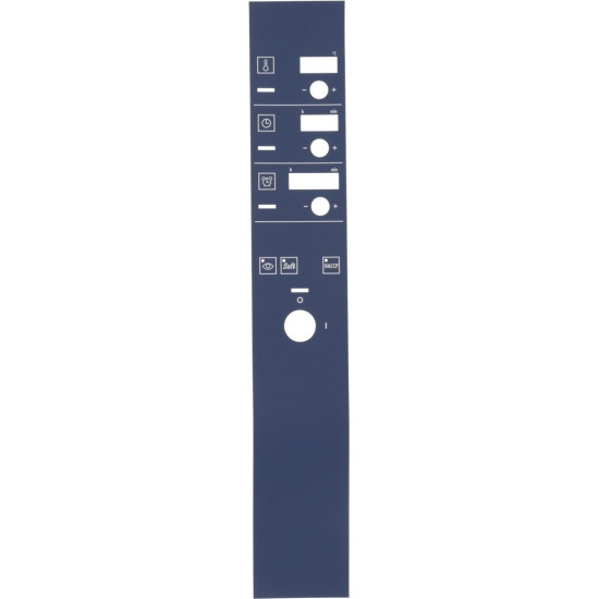 ADHESIVE CONTROL PLATE 590x95 mm