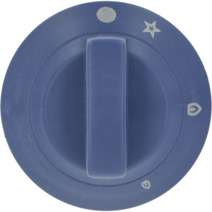 KNOB BLUE ϕ 60 mm SILK-SCREEN PRINTED