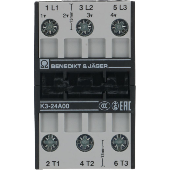 CONTACTOR BENEDIKT/JAGER K3-24A00 230 CONTACTOR BENEDIKT/JAGER K3-24A00 230