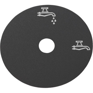 SILKSCREENED BLACK RING ϕ 75 mm