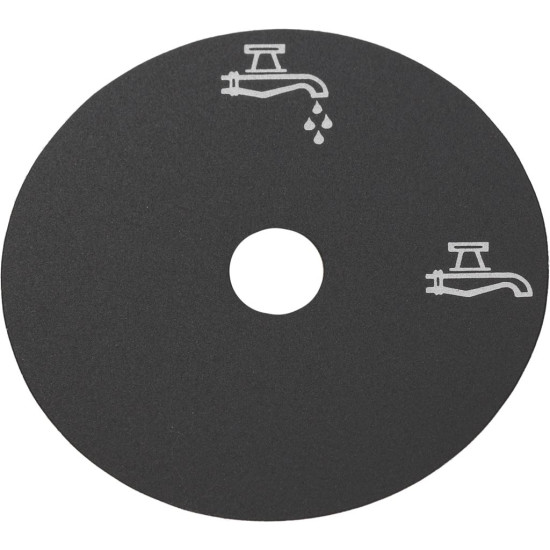 SILKSCREENED BLACK RING ϕ 75 mm