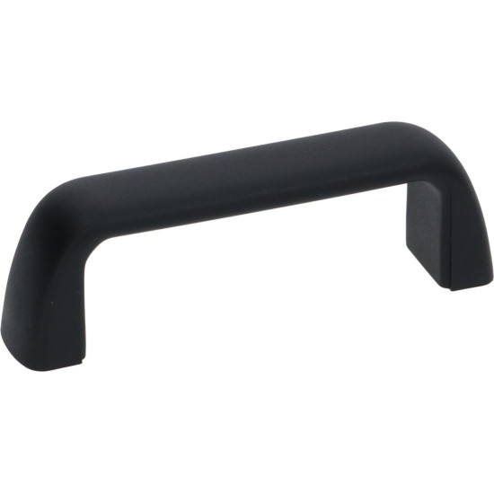 PLASTIC HANDLE 120 mm BLACK