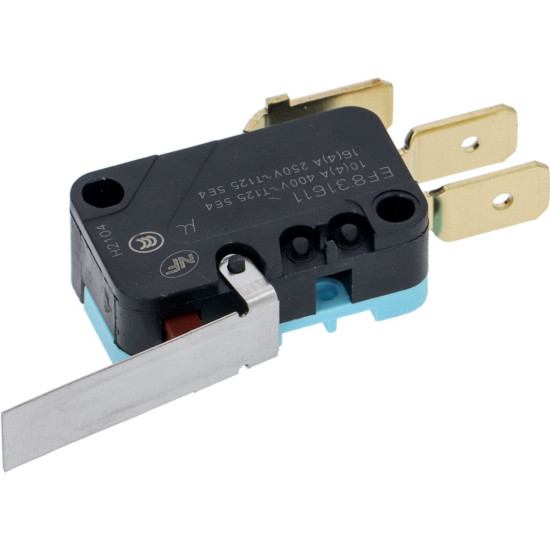 MICROSWITCH WITH LEVER 250V 10A