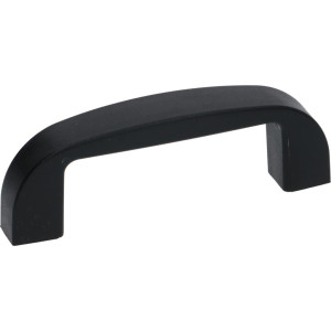 PLASTIC HANDLE 110 mm BLACK