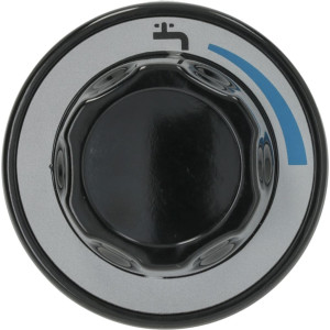 KNOB BLACK ϕ 70 mm SILK-SCREEN PRINT.