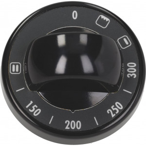 KNOB BLACK ϕ 70 mm 150-300°C
