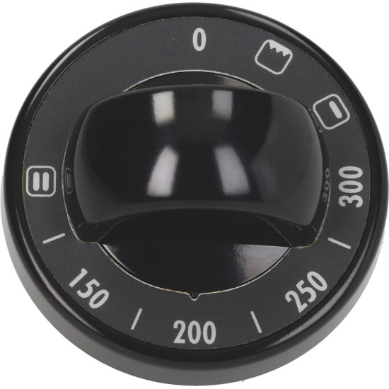 KNOB BLACK ϕ 70 mm 150-300°C
