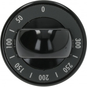 KNOB BLACK ϕ 70 mm 50-300°C