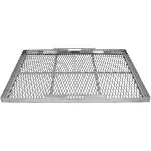 GRID LAVA ROCK ST/STEEL 685x470x40 mm