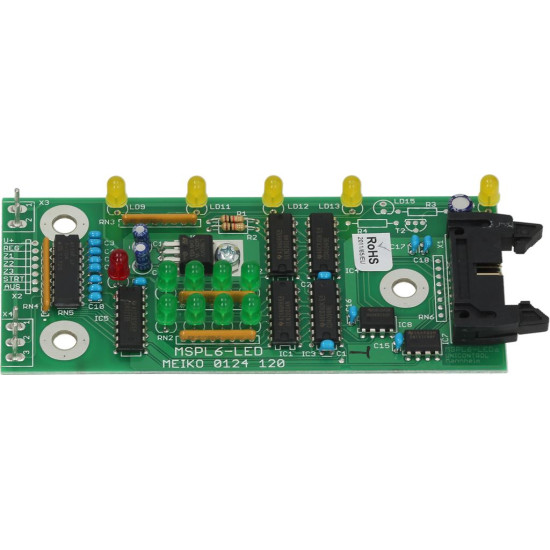 BOARD WITH PLATE MSPL6-LED