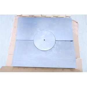 PLATE CAST IRON  695x615x50h mm