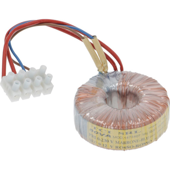 TRANSFORMER 0-230V/ 0-12V 50VA TRANSFORMER 0-230V/ 0-12V 50VA