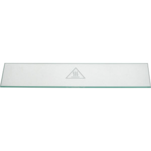 GLASS FOR OVEN DOOR 415x105x6 mm