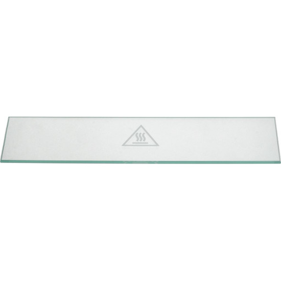 GLASS FOR OVEN DOOR 415x105x6 mm