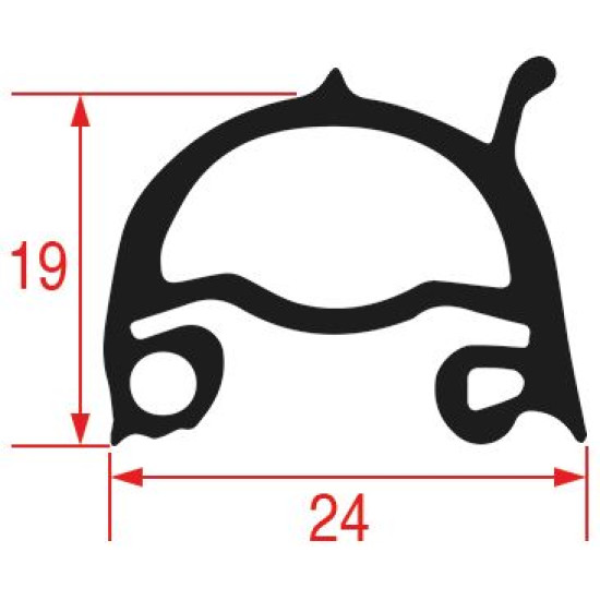 GASKET FOR OVEN DOOR 885x695 mm GASKET FOR OVEN DOOR 885x695 mm