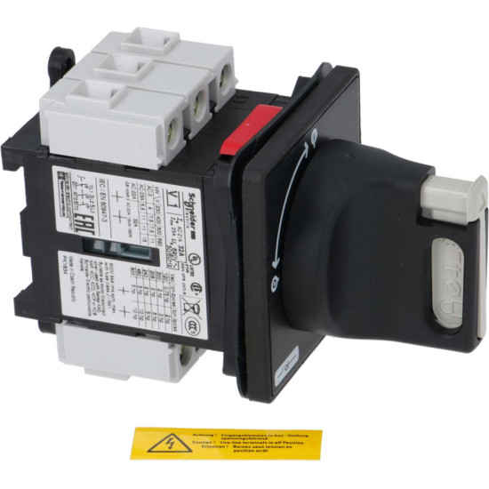 SELECTOR SWITCH SCHNEIDER V1 32A COMPL. SELECTOR SWITCH SCHNEIDER V1 32A COMPL.