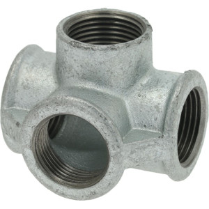 ELBOW FITTING OF CAST IRON 4 WAYS ϕ 1