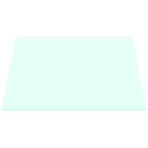 GLASS FOR OVEN DOOR 500x400 mm