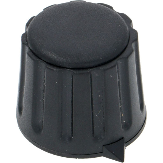 BLACK KNOB ϕ 22.5 mm