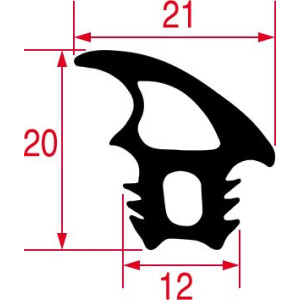 GASKET FOR OVEN DOOR 805x480 mm
