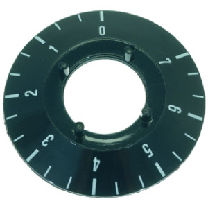 BLACK RING NUT ϕ 50 mm 0-1-2-3-4-5-6-7