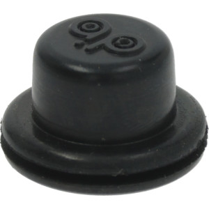PUSH-BUTTON CAP OF RUBBER ϕ 17/12x11 mm
