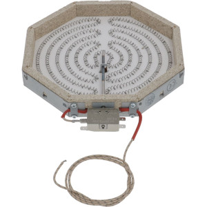 RADIANT HEATING ELEMENT OCTAGON. ϕ 230mm