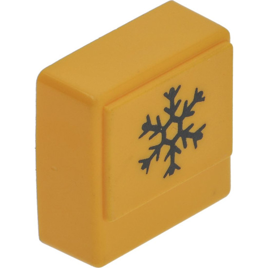 PUSH BUTTON SQUARE YELLOW 23X23 mm PUSH BUTTON SQUARE YELLOW 23X23 mm