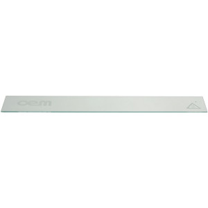 GLASS FOR OVEN DOOR 836x110x4 mm