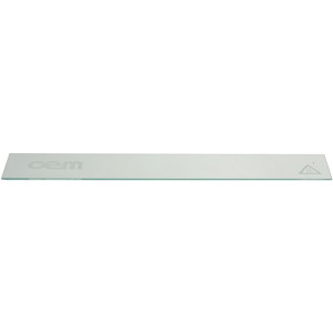 GLASS FOR OVEN DOOR 636x110x4 mm