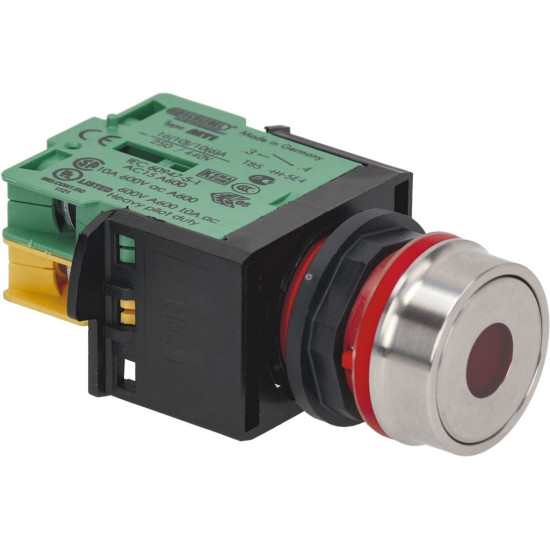 PUSH-BUTTON STOP RED 16A 250V PUSH-BUTTON STOP RED 16A 250V