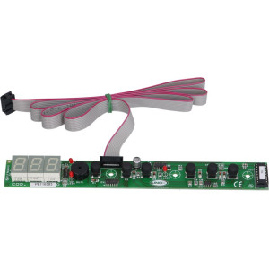 PUSH-BUTTON ELECTRONIC BOARD 205x28 mm