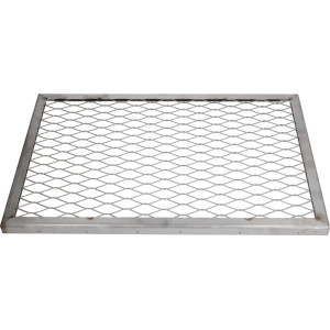 GRID LAVA ROCK ST/STEEL 538x360x20 mm