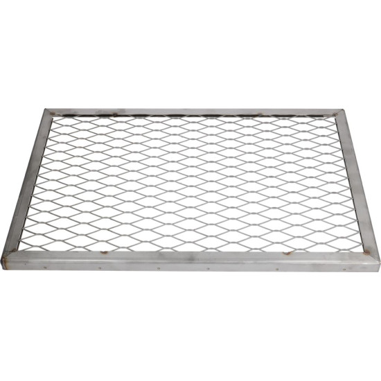 GRID LAVA ROCK ST/STEEL 538x360x20 mm
