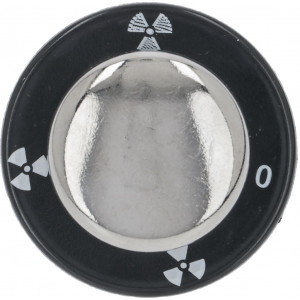 KNOB SILVER ϕ 56 mm SILK-SCREEN PRINTED