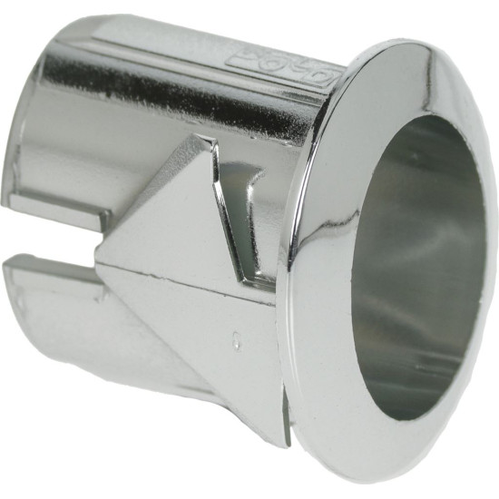ELLIPT. PUSH-BUTT. HOUSING 17x13mm CHR. ELLIPT. PUSH-BUTT. HOUSING 17x13mm CHR.