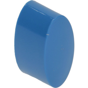 PUSH-BUTTON ELLIPTICAL 21x11 mm BLUE