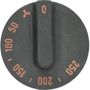 KNOB BROWN ϕ 45 mm 50-250°C
