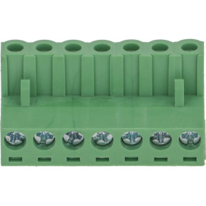 TERMINAL BLOCK 7-POLES PITCH 5