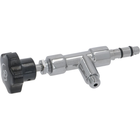 COMPLETE CHROME-PLATED STEAM TAP