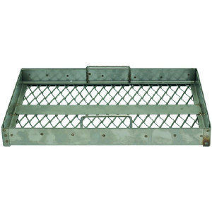 GRID LAVA ROCK ST/STEEL 440x325x45 mm