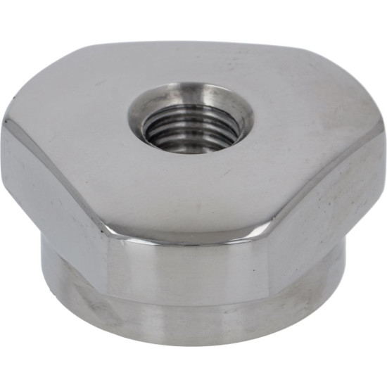 KNOB STAINLESS STEEL DRILLED M12 KNOB STAINLESS STEEL DRILLED M12