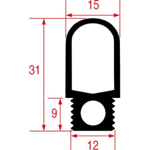 GASKET FOR OVEN DOOR 787x687 mm