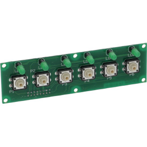 ELECTRONIC CIRCUIT BOARD 6-BUTTONS PANEL