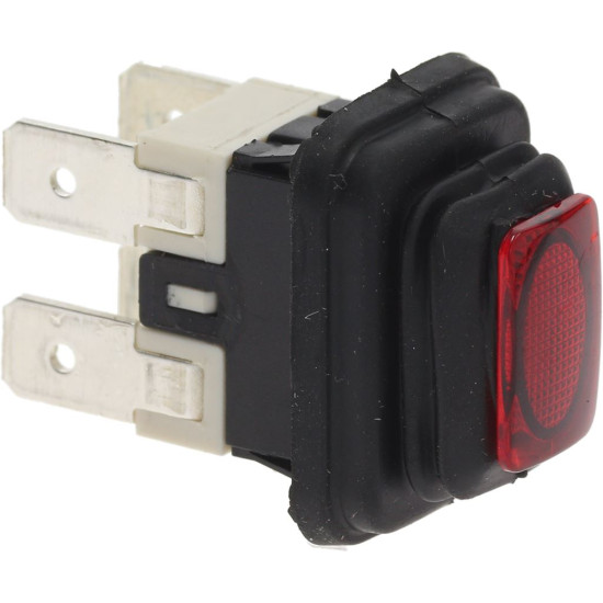 PUSH-BUTTON 2-POLE RED 12V PUSH-BUTTON 2-POLE RED 12V