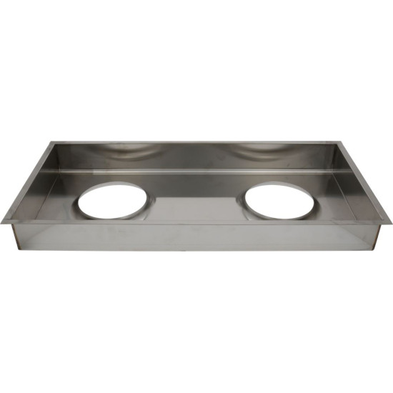 TRAY FOR BURNER 688x332x77 mm